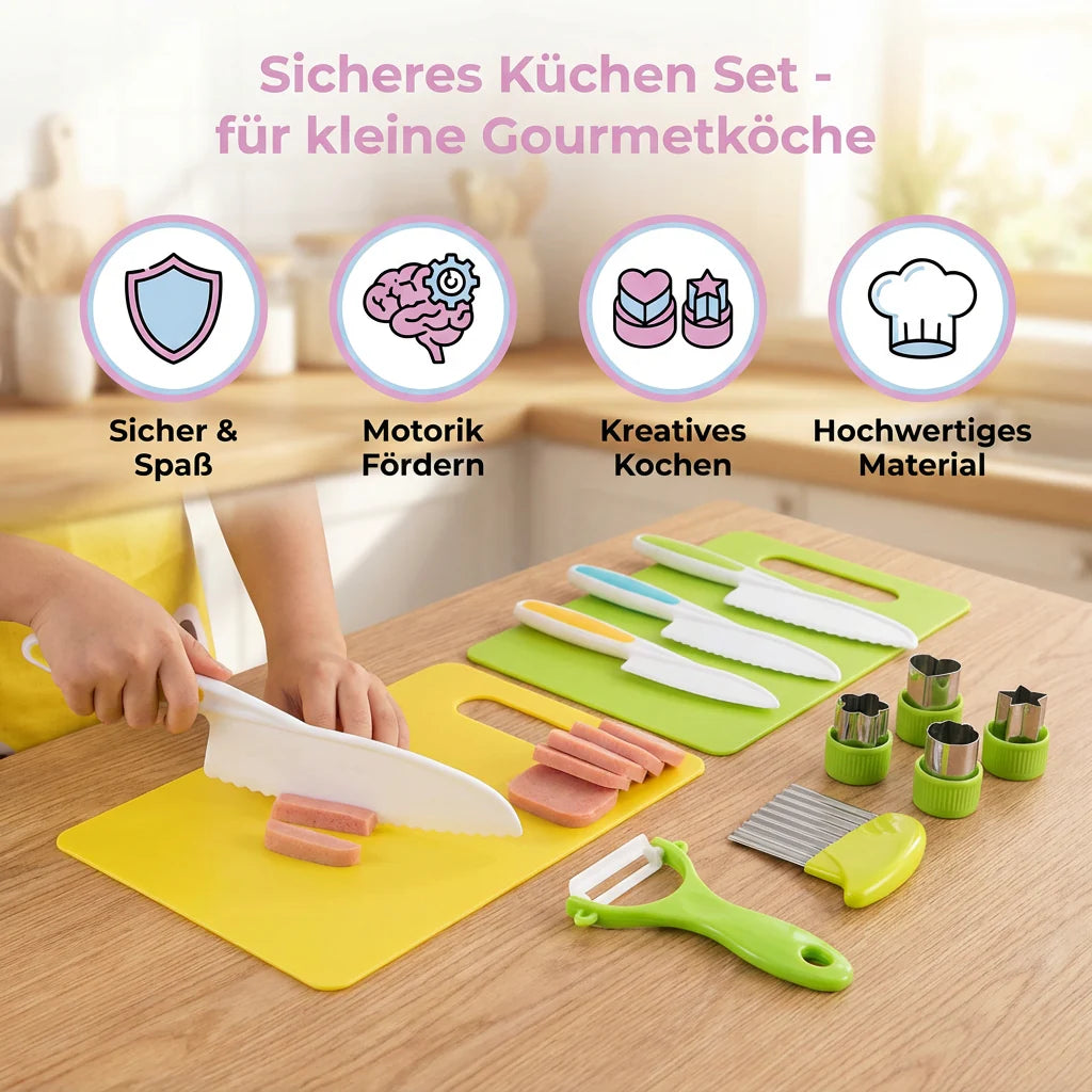 Safe Kitchen Set - for Little Gourmet Chefs