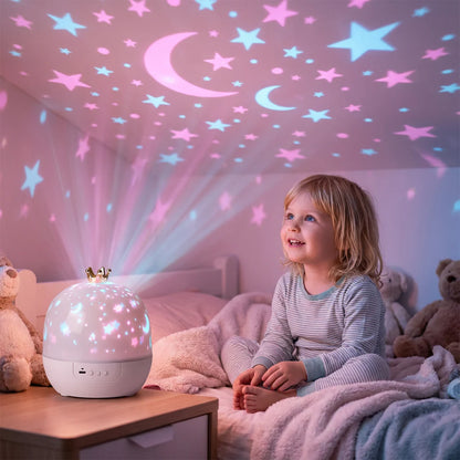 2-in-1 Kids' Night Light and Projector