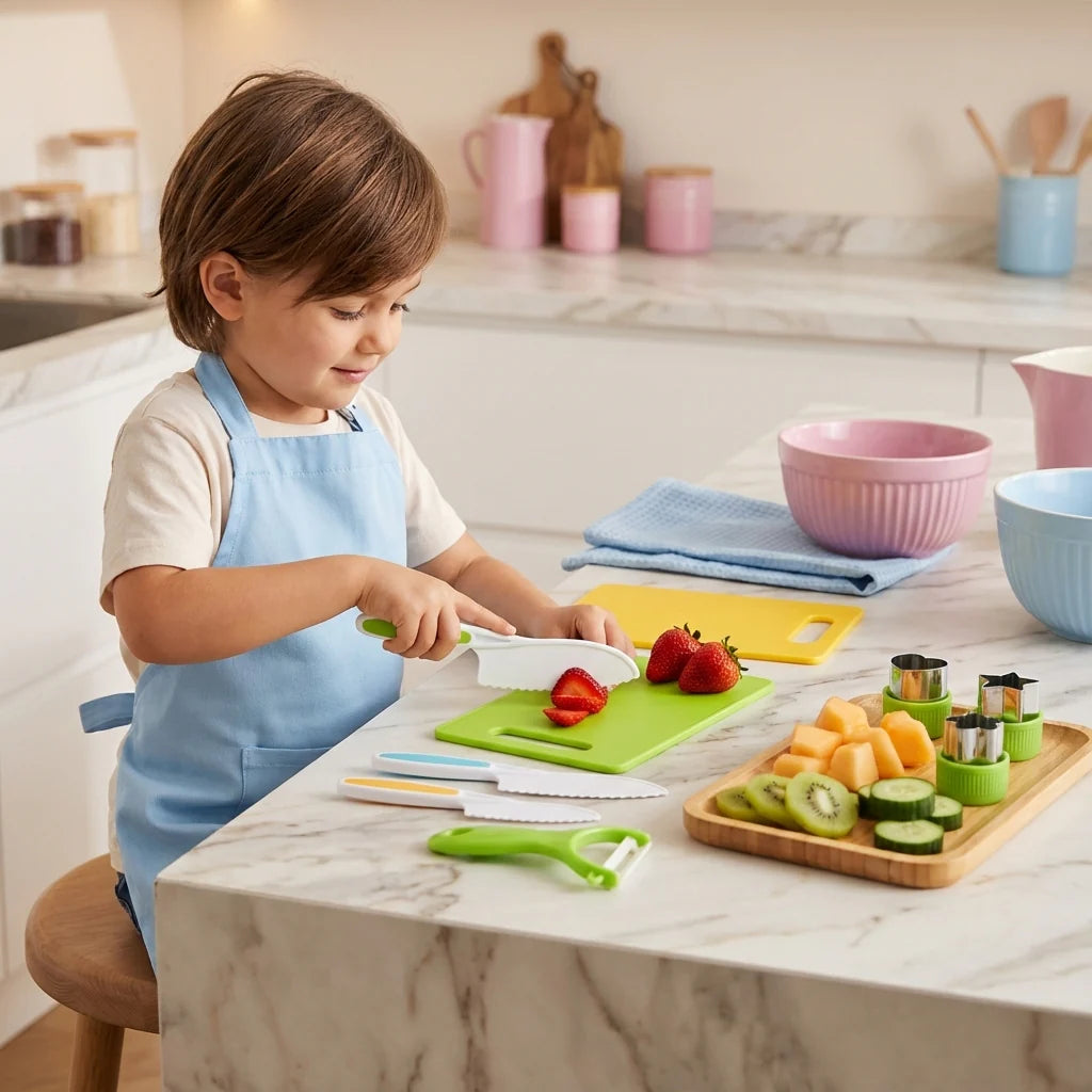Safe Kitchen Set - for Little Gourmet Chefs