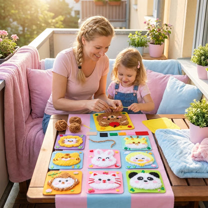 DIY embroidery doll kit